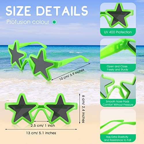 Konohan 36 Pairs Star Shaped Kids Sunglasses Party Favors
