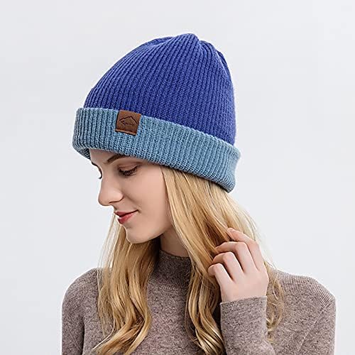 Women Winter Slouchy Beanie Hat Soft Stretch Warm Skull Cap