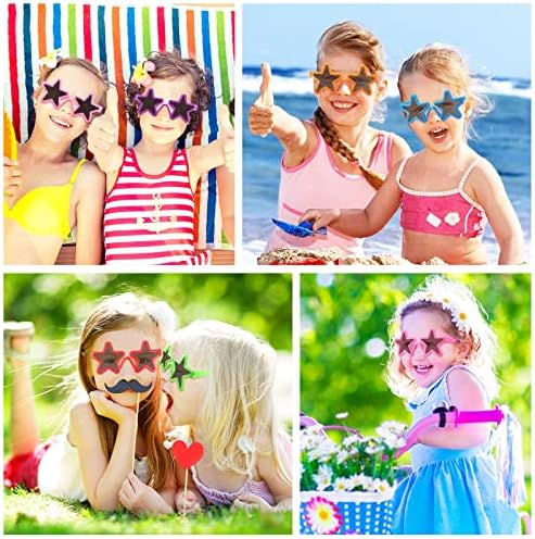 Konohan 36 Pairs Star Shaped Kids Sunglasses Party Favors