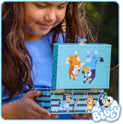 Bluey Jewelry Box Musical Toy for Kids