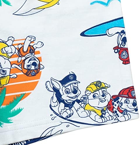 Paw Patrol Animals French Terry T-Shirt and Shorts Set for Boys