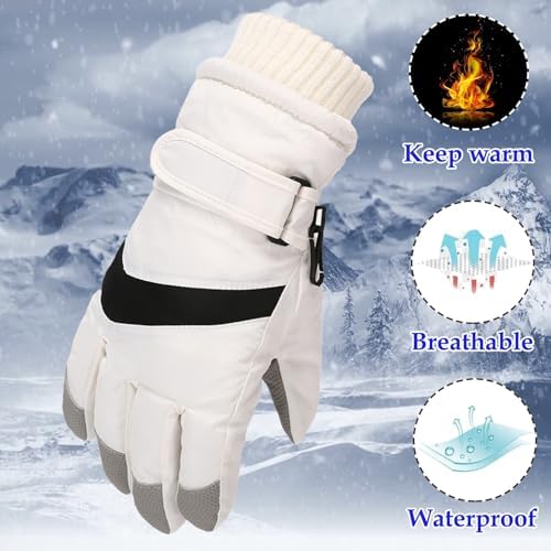 Unisex Winter Windproof Warm Gloves for Kids and Adults