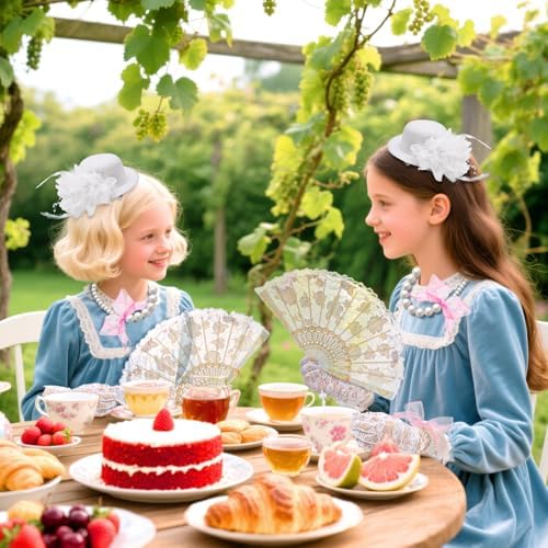 ZEAYEA 5 Pcs Girls Tea Party Costume Set