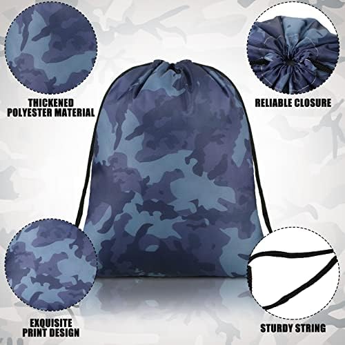 Woanger 24 Pcs Camouflage Drawstring Bags 1181 x 984 Inch