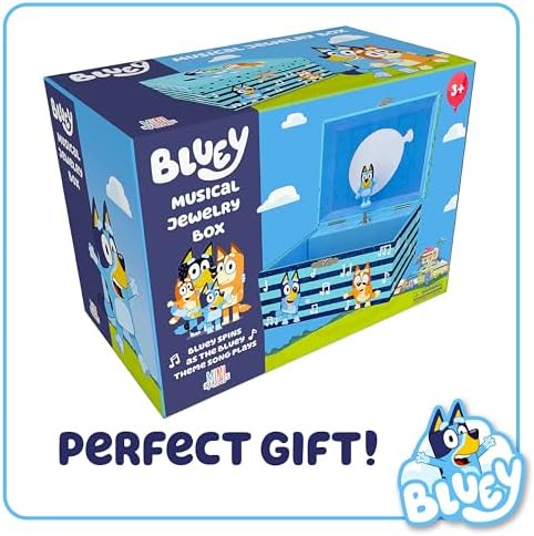 Bluey Jewelry Box Musical Toy for Kids