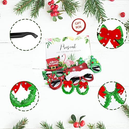 Sparkle Christmas Glasses Frames for Kids