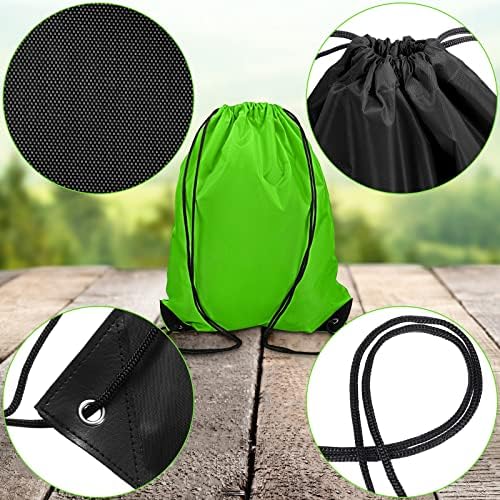 Shappy 60 Piece Drawstring Bags for Sports and Travel