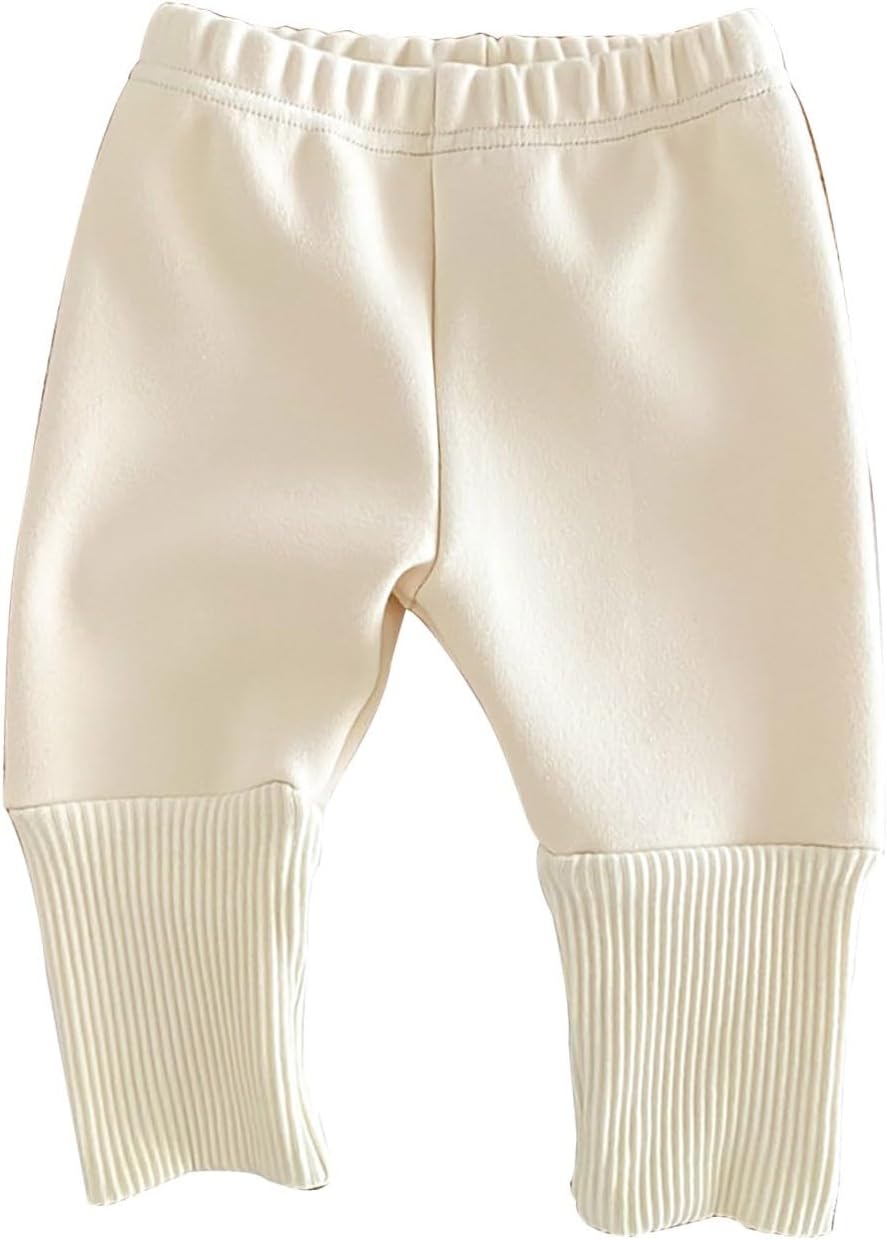 Cozy Christmas Color Blocking Pants for Kids 5T