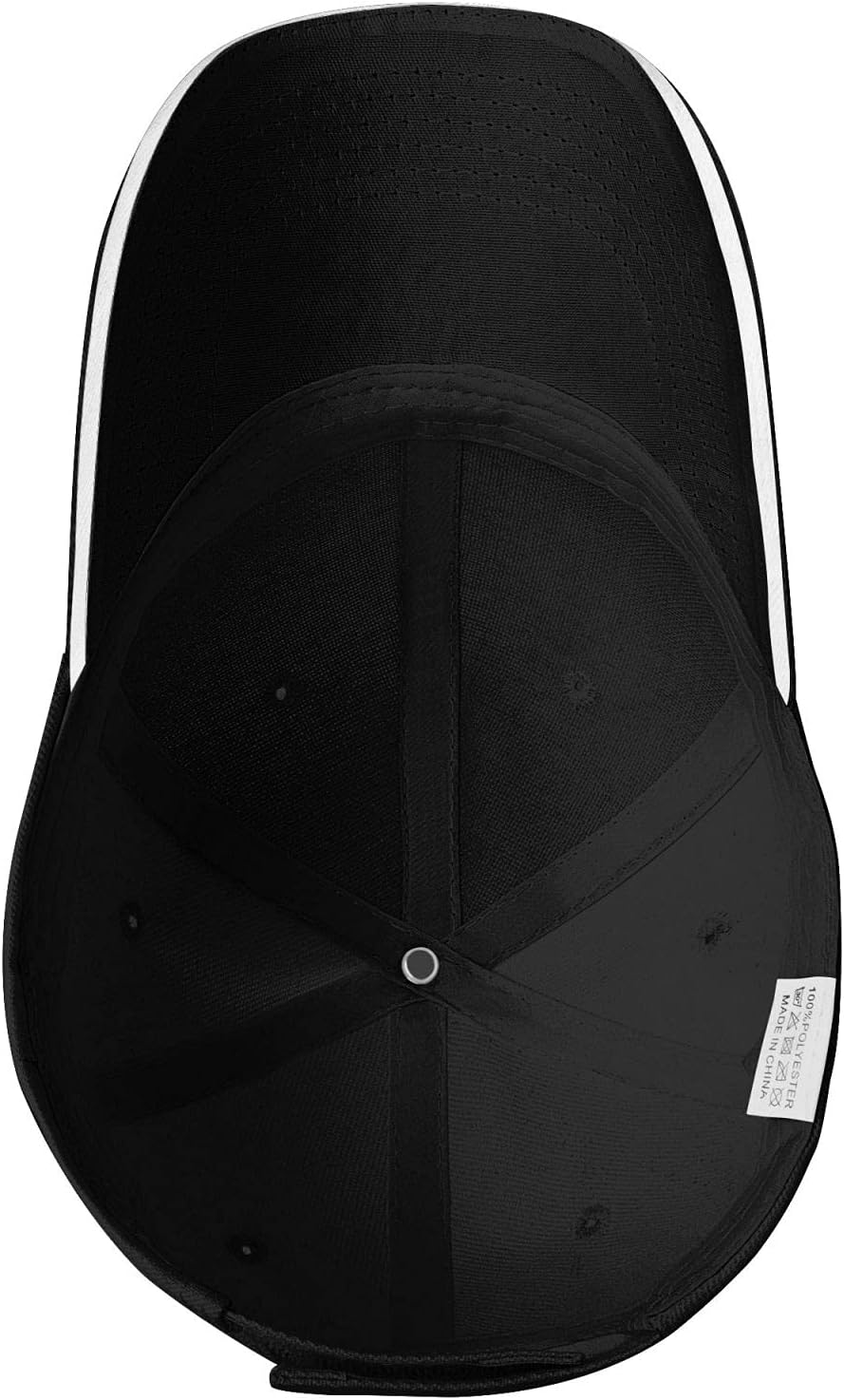 Kiserjens Baseball Cap Adjustable Golf Hats Dad Hat Trucker Caps Hip Hop Hats for Women Men Black