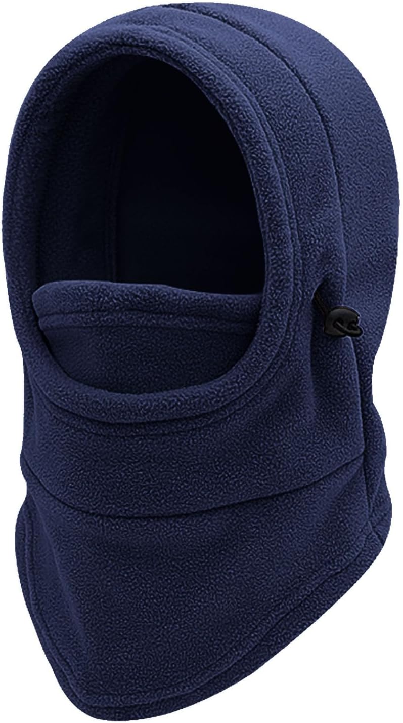 Winter Hats for Men Women Balaclava Ski Mask Windproof Warm Adjustable Fleece Lining Hat