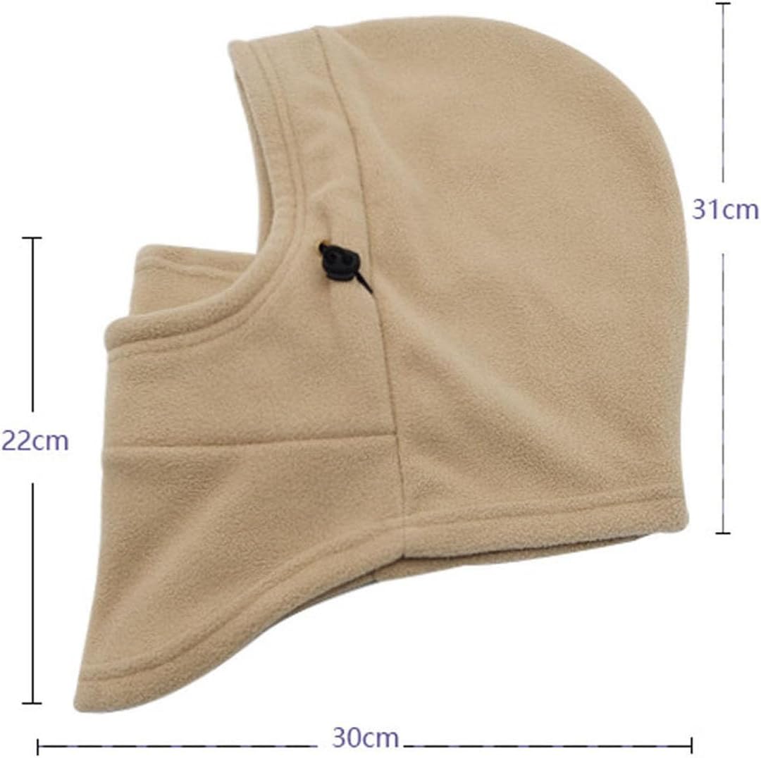 Winter Hats for Men Women Balaclava Ski Mask Windproof Warm Adjustable Fleece Lining Hat