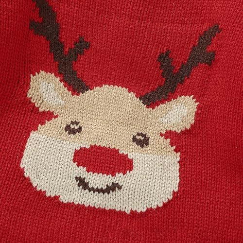 First Easter Baby Boy Knitted Christmas Long Sleeve Stripe Shirt