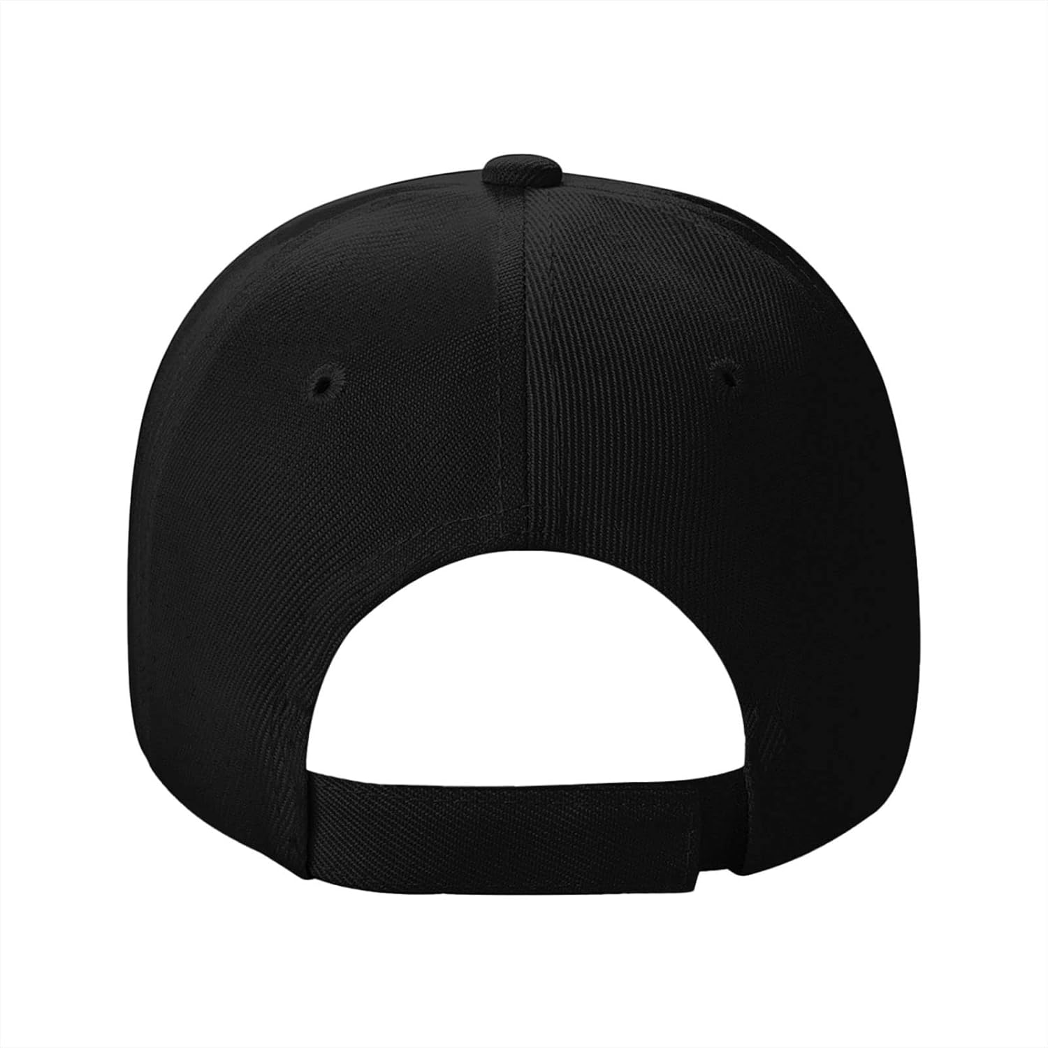 Kiserjens Baseball Cap Adjustable Golf Hats Dad Hat Trucker Caps Hip Hop Hats for Women Men Black