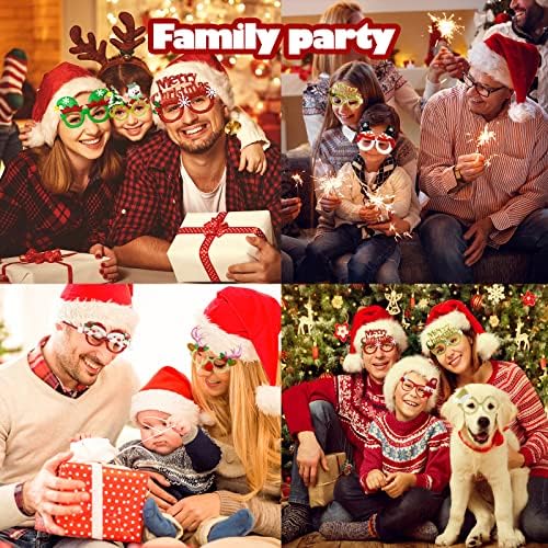 Sparkle Christmas Glasses Frames for Kids