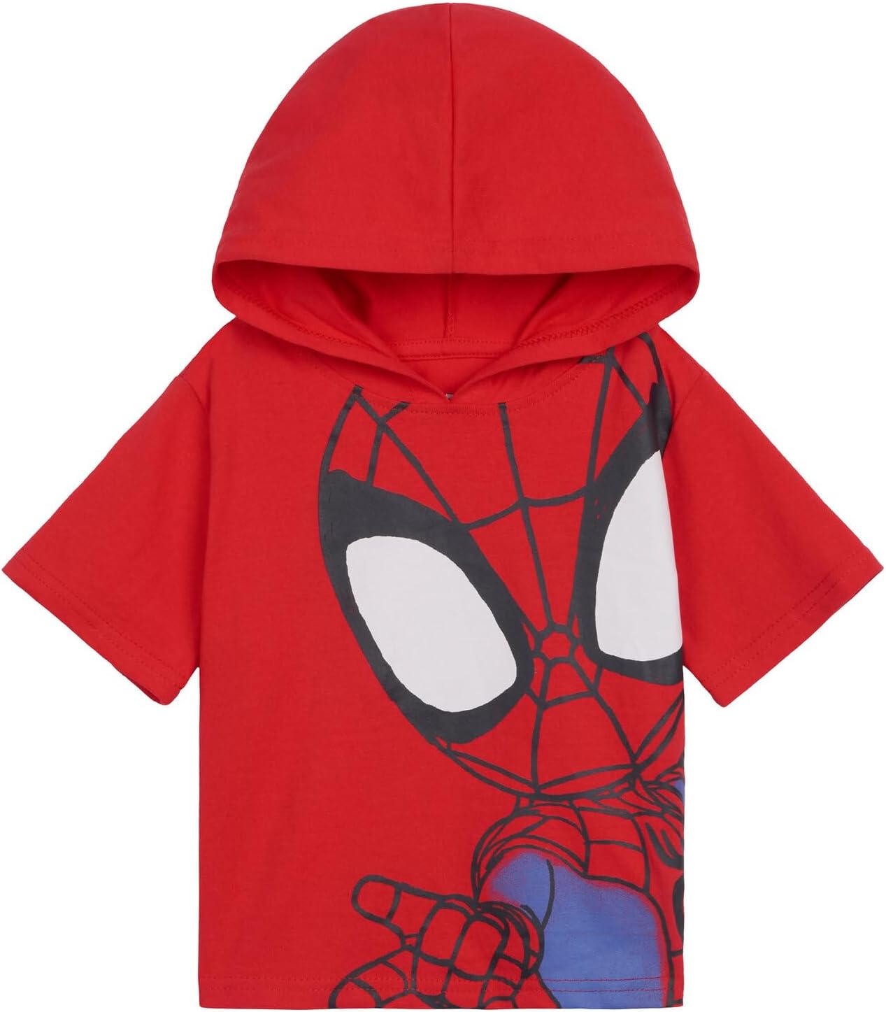 Marvel Spidey Hoodie and French Terry Shorts for Kids 2T-10-12