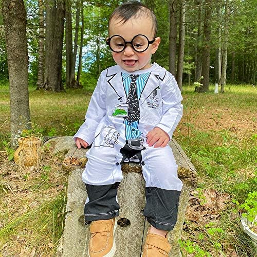 LENSOUS Baby Boys Doctor Costume Bodysuit