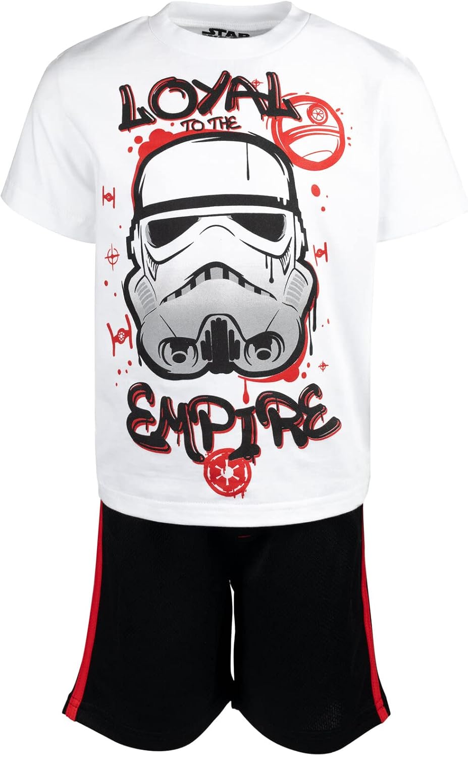 Star Wars Darth Vader Stormtrooper T-Shirt and Shorts Set for Kids