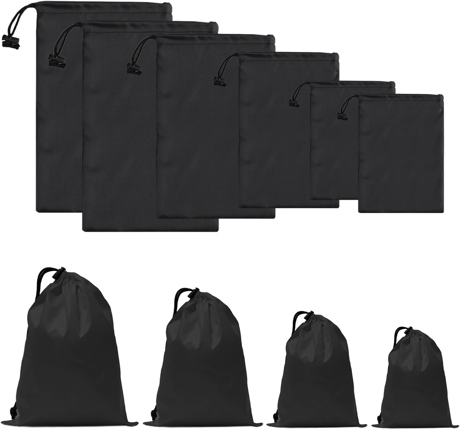 iMucci Upgrade Waterproof Drawstring Bag for Gym Travel Hiking Yoga Shopping