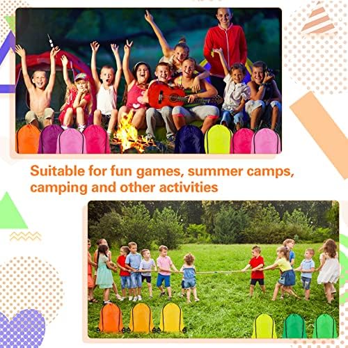 Kacctyen 400 Pcs Drawstring Backpack Bulk Set 18 Colors