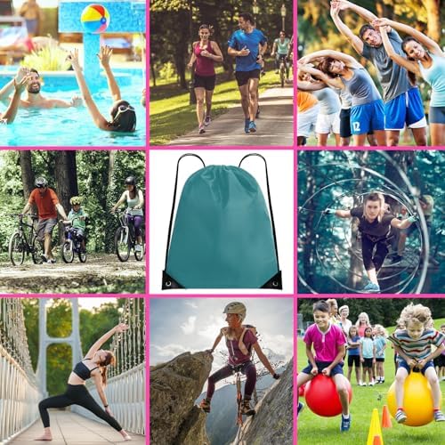 HYTHOZO 24Pcs Drawstring Backpack Set