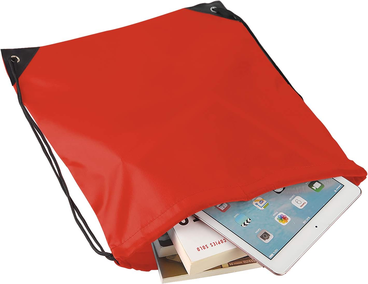 KUUQA 80Pcs Colorful Drawstring Backpack Bags Bulk Storage Bags for Gym Travel Sport