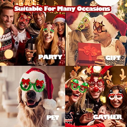Sparkle Christmas Glasses Frames for Kids