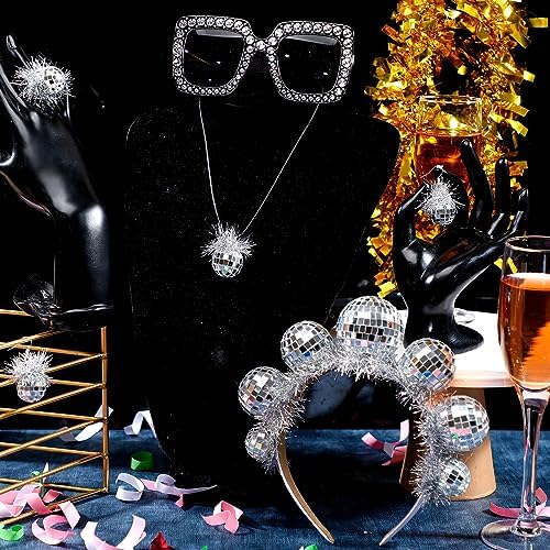 Tudomro 5 Piece 1970s Disco Accessory Set