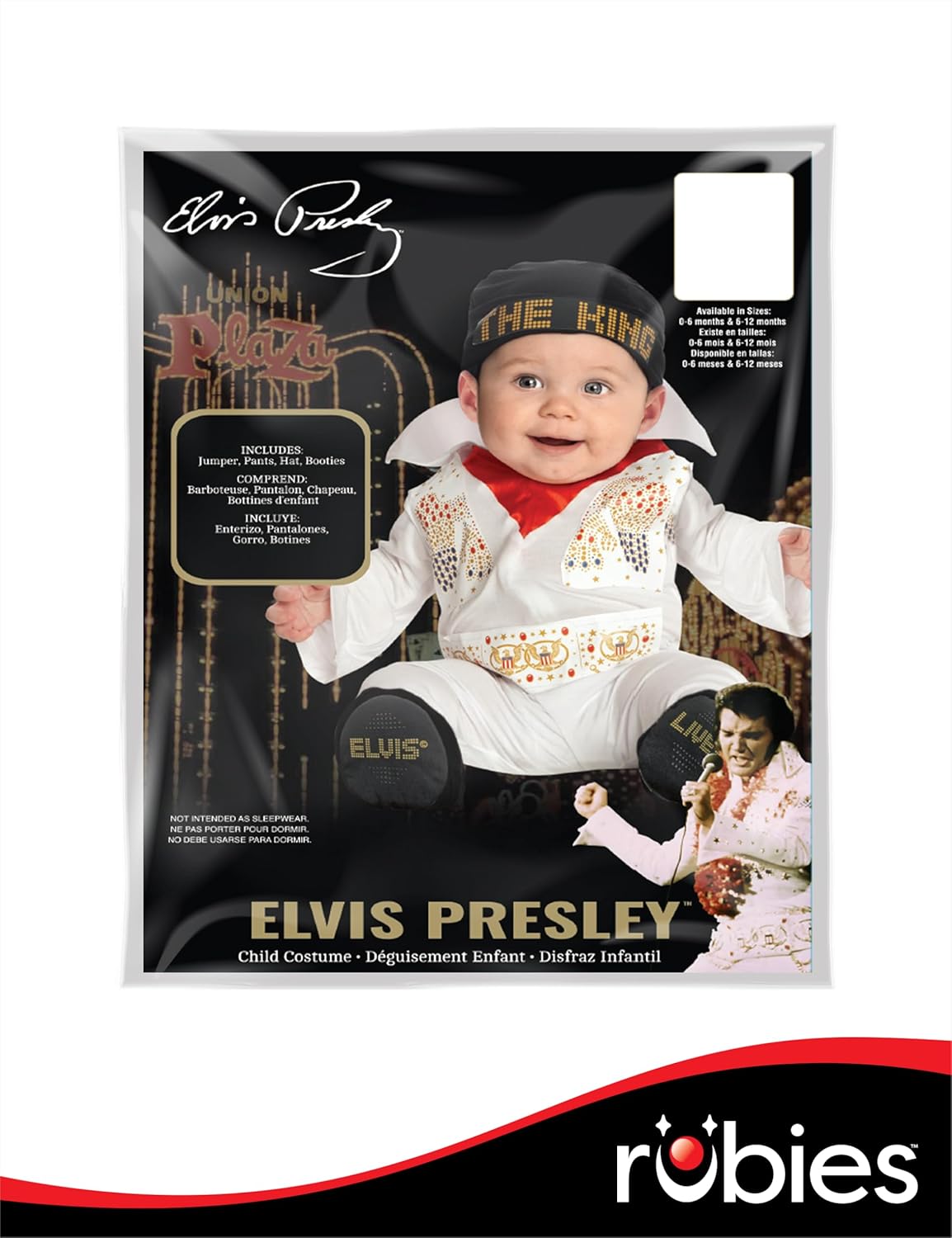 Rubies Baby Boys Elvis Costume Party Supplies Multi Color