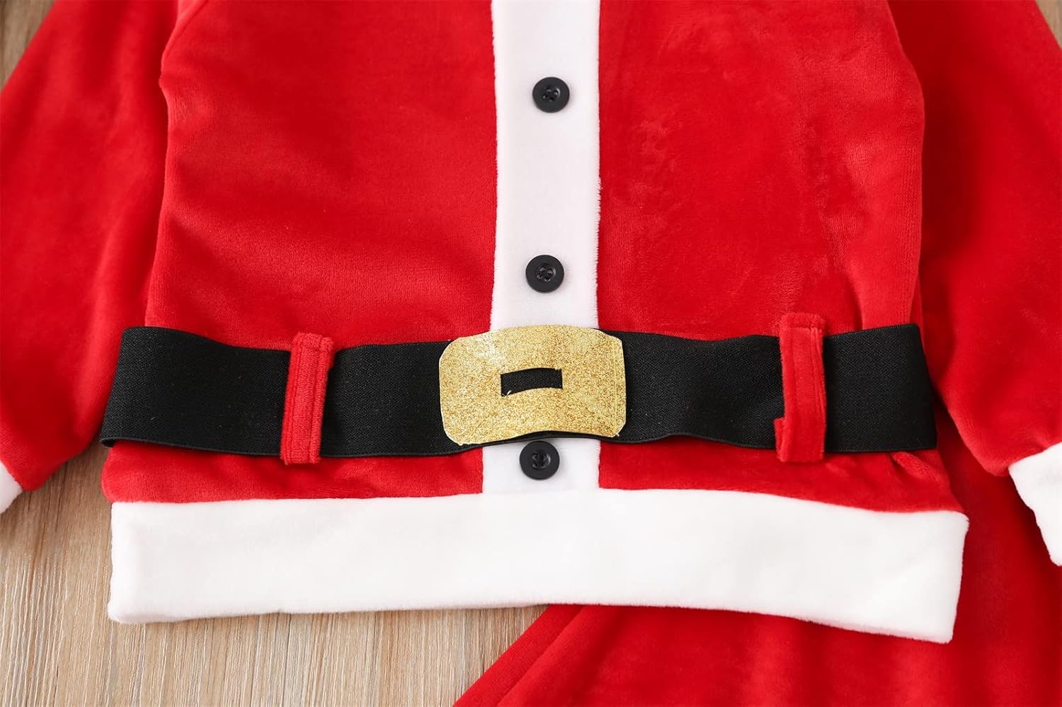 Santa Baby Outfit for Newborn Boys and Girls Winter Christmas Clothing Set