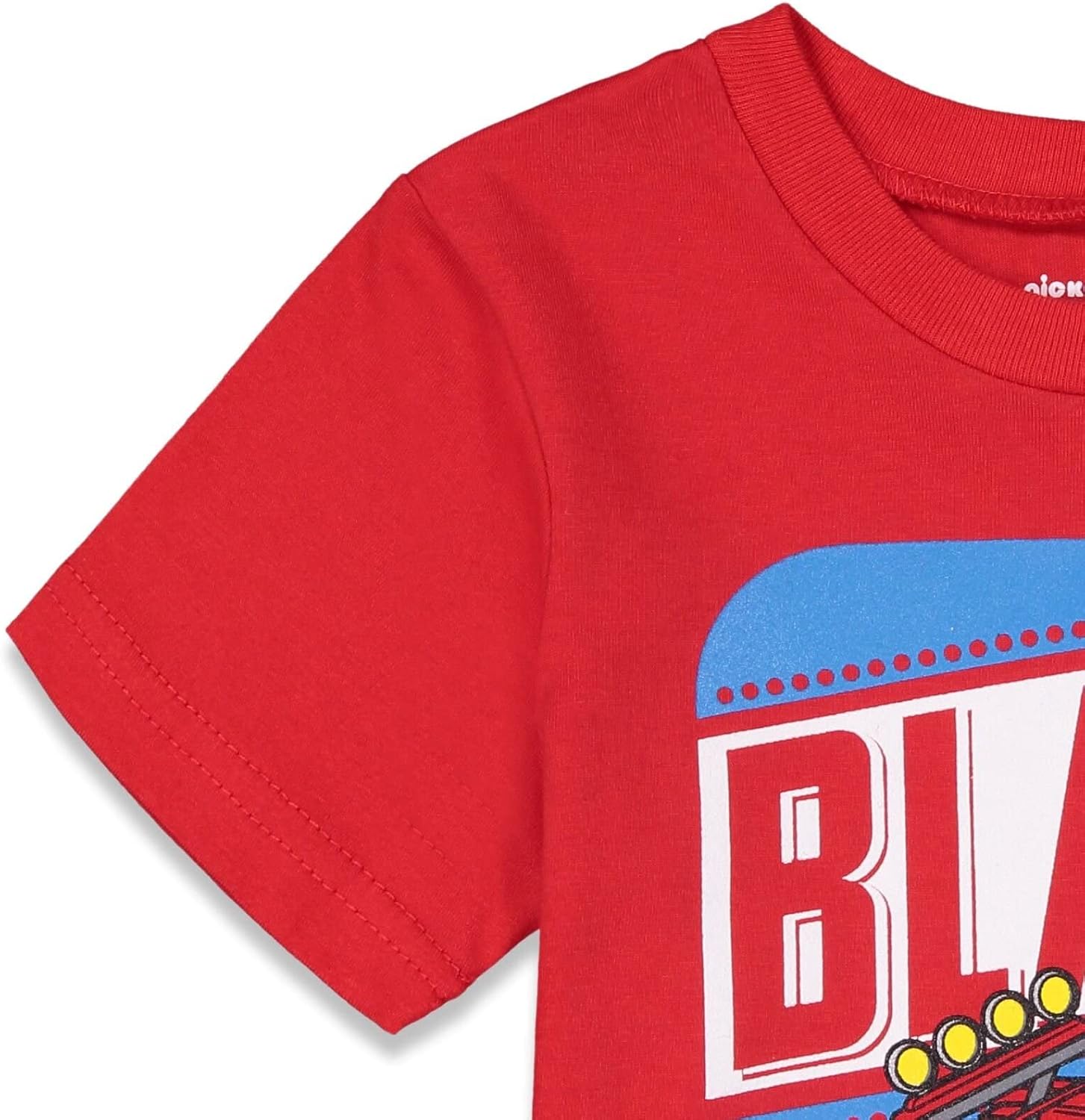 Nickelodeon Blaze and the Monster Machines Graphic T-Shirt and Shorts Outfit Set for Boys