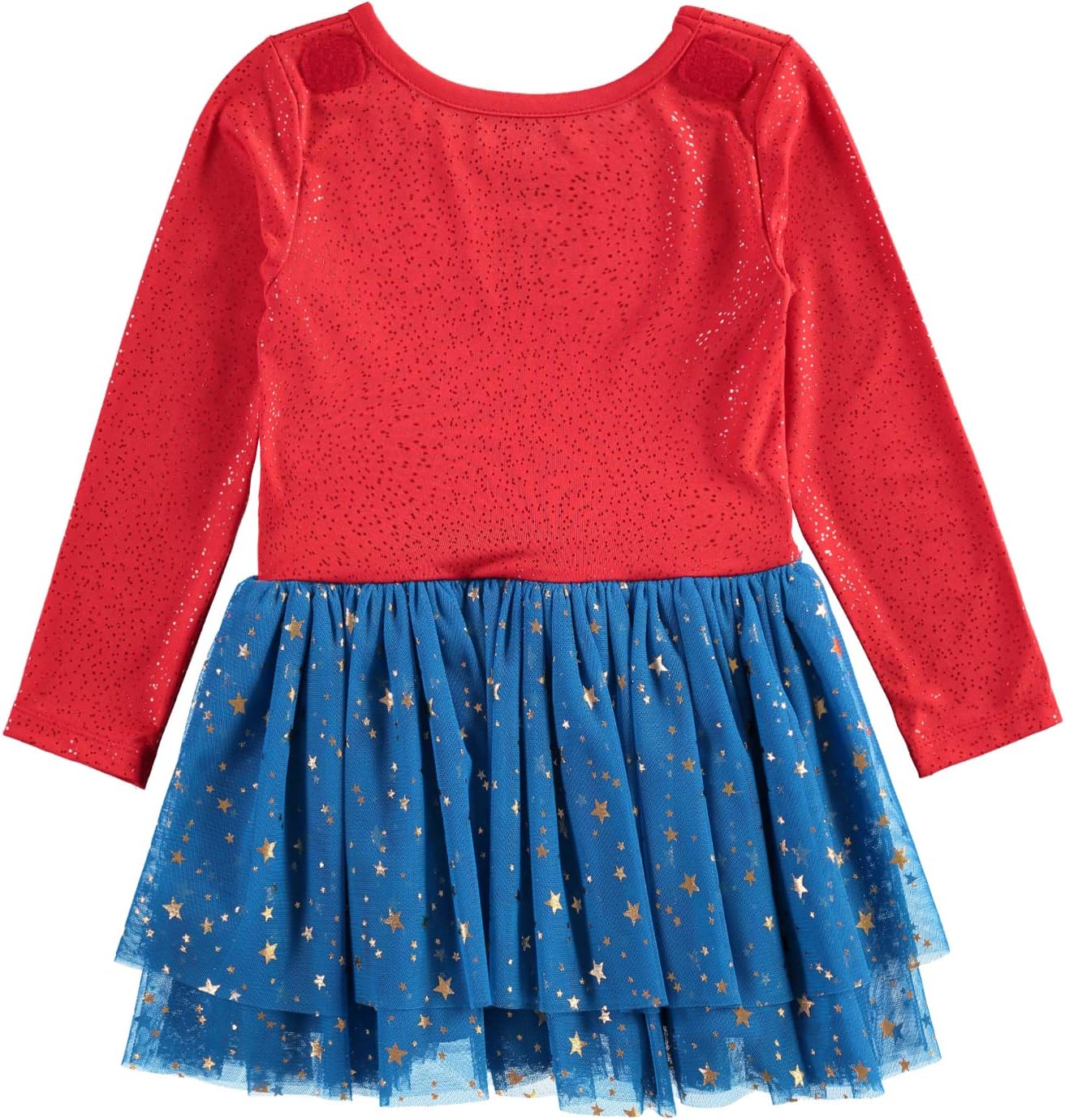 DC Comics Baby Wonder Woman Dress with Tiara and Cape Red Blue 18 Months