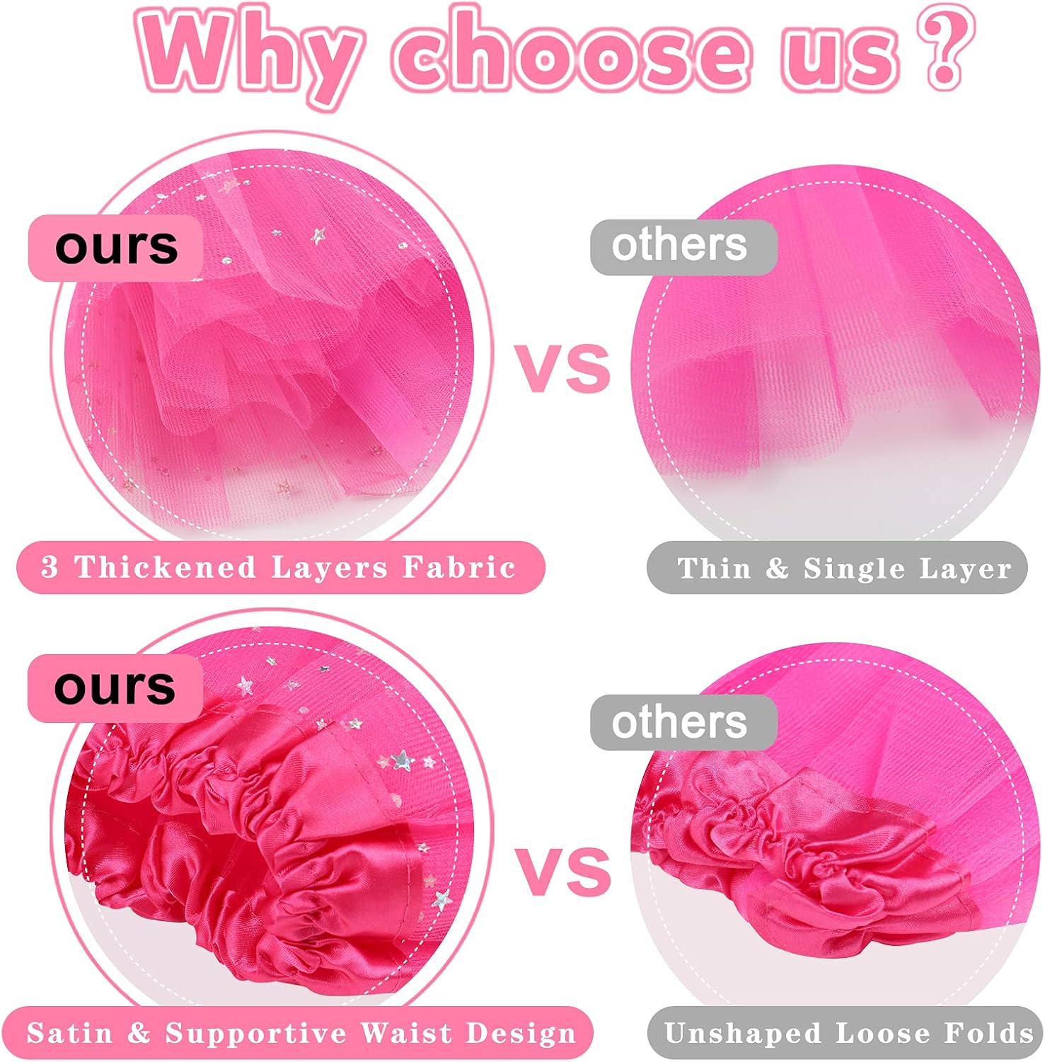 Yocharm 10pcs Multicolored Princess Crown Tiara Ballet Tutu Accessories for Girls Party Favors